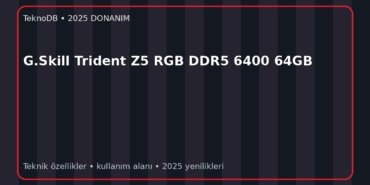G.Skill Trident Z5 RGB DDR5 6400 64GB