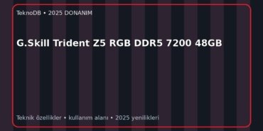 G.Skill Trident Z5 RGB DDR5 7200 48GB