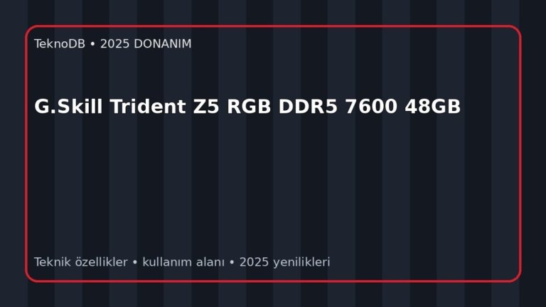 G.Skill Trident Z5 RGB DDR5 7600 48GB