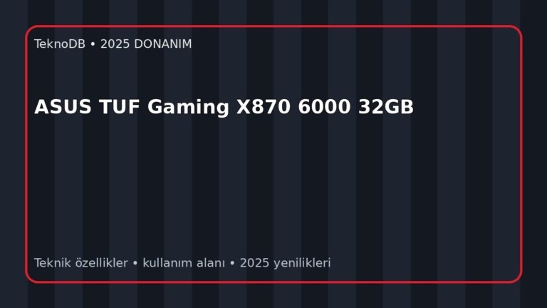 ASUS TUF Gaming X870 6000 32GB
