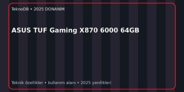 ASUS TUF Gaming X870 6000 64GB