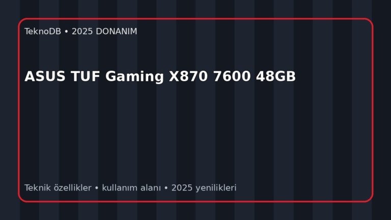 ASUS TUF Gaming X870 7600 48GB