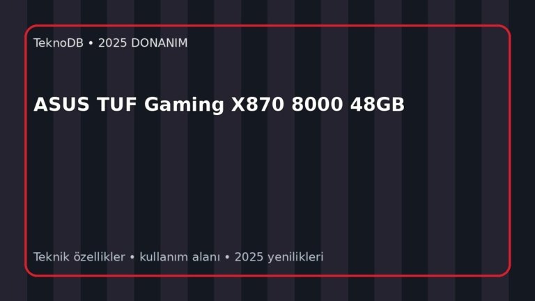 ASUS TUF Gaming X870 8000 48GB