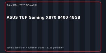 ASUS TUF Gaming X870 8400 48GB