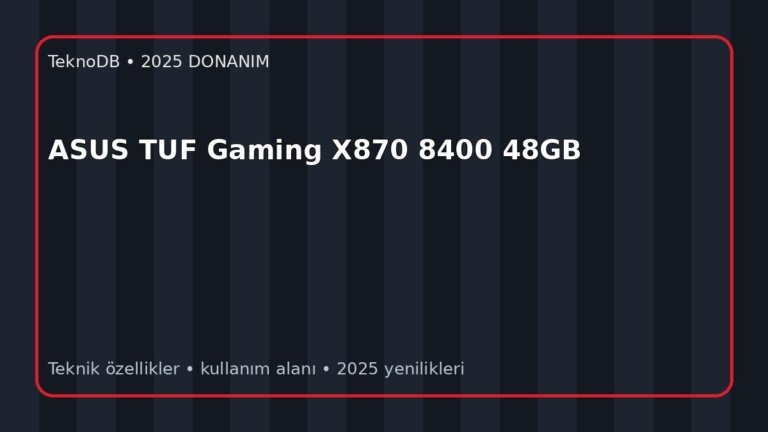 ASUS TUF Gaming X870 8400 48GB