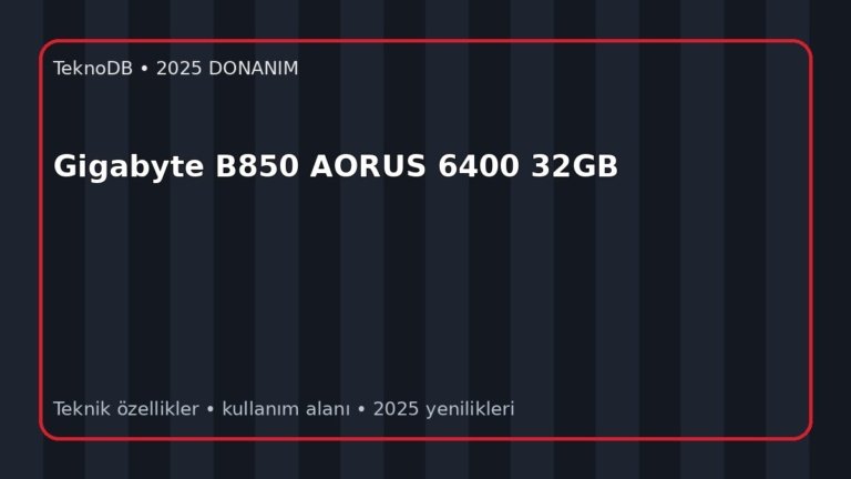 Gigabyte B850 AORUS 6400 32GB