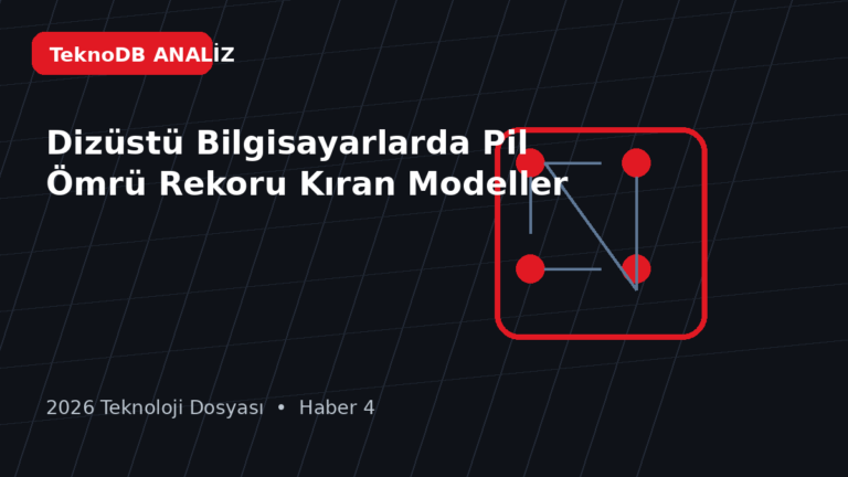 Dizüstü Bilgisayarlarda Pil Ömrü Rekoru Kıran Modeller