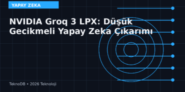 NVIDIA Groq 3 LPX: Düşük Gecikmeli Yapay Zeka Çıkarımı