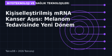 Kişiselleştirilmiş mRNA Kanser Aşısı: Melanom Tedavisinde Yeni Dönem