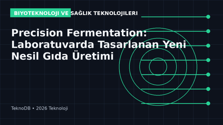 Precision Fermentation: Laboratuvarda Tasarlanan Yeni Nesil Gıda Üretimi