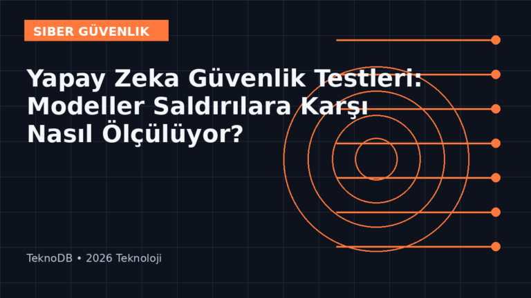 Yapay Zeka Güvenlik Testleri: Modeller Saldırılara Karşı Nasıl Ölçülüyor?