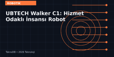 UBTECH Walker C1: Hizmet Odaklı İnsansı Robot