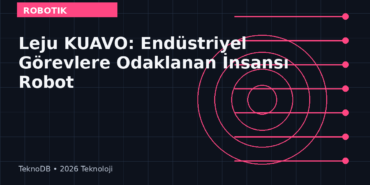 Leju KUAVO: Endüstriyel Görevlere Odaklanan İnsansı Robot