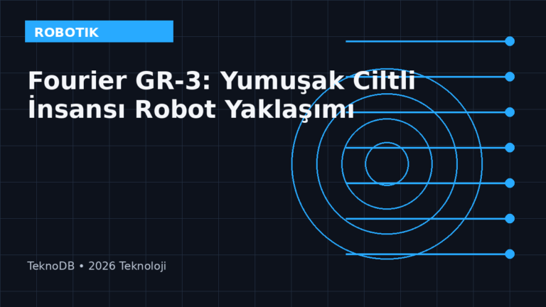 Fourier GR-3: Yumuşak Ciltli İnsansı Robot Yaklaşımı