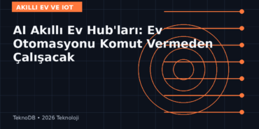 AI Akıllı Ev Hub'ları: Ev Otomasyonu Komut Vermeden Çalışacak