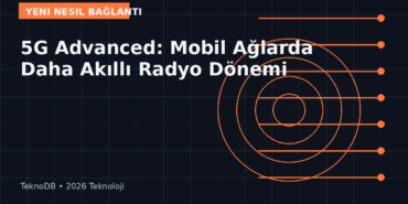 5G Advanced: Mobil Ağlarda Daha Akıllı Radyo Dönemi