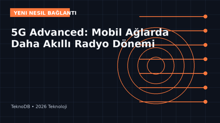 5G Advanced: Mobil Ağlarda Daha Akıllı Radyo Dönemi