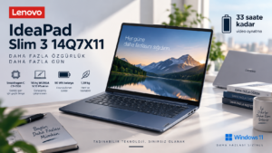 Lenovo IdeaPad Slim 3 14Q7X11, Snapdragon C ile Sahneye Çıkıyor