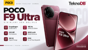 POCO F9 Ultra tanıtıldı: 200 MP kamera, 8050 mAh batarya?