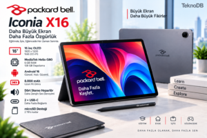 Acer Iconia X16 özellikleri: 16 inç OLED ekran ve Android 16?