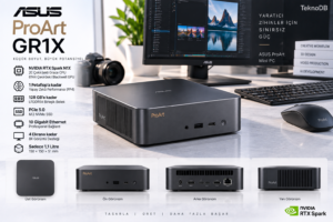ASUS ProArt GR1X: 1,1 Litrelik Kasada 1 Petaflop Yapay Zekâ Gücü?
