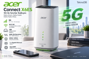 Acer Connect X6ES özellikleri: 5G ve Wi-Fi 6E tek merkezde?