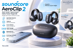 Soundcore AeroClip 2 özellikleri: THUS AI ile açık kulak deneyimi?