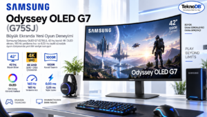 Samsung Odyssey OLED G7 (G75SJ): 42 İnç Kavisli 4K OLED?